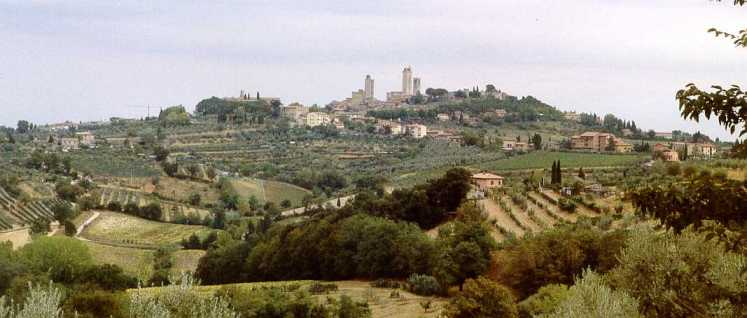 San Gimignano Landschaft